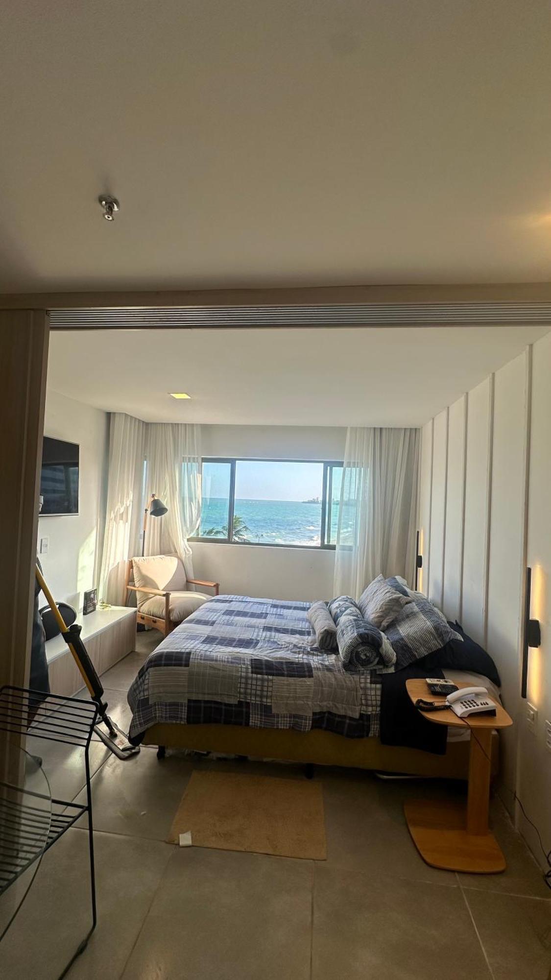 Flat Em Hotel De Luxo Beira Mar Da Grife Ritz Suites Com Vista Ampla Para Todo O Mar Da Cruz Das Almas, Jatiuca E Ponta Verde, Com Toda Estrutura De Um Hotel Lindo E Arrojado, Academia, Piscina E Muito Mais, Venha Viver Essa Experiencia Incrivel! Maceió Exterior foto